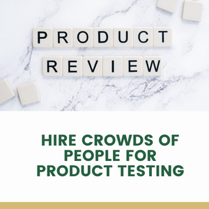 PEOPLE FOR PRODUCT TESTING
