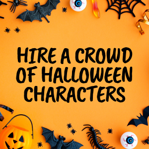 Hire A Crowd Of Halloween Characters
