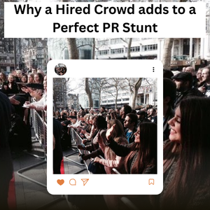Hired Crowd Boosts PR Stunt