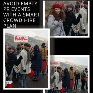 Avoid Empty PR Events with a Smart Crowd Hire Plan