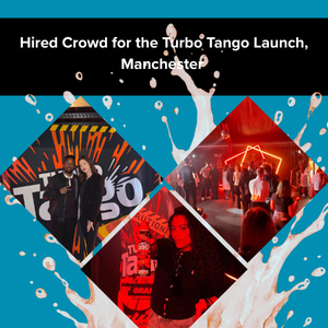 Tango launch - hired crowd